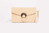 Women Clutch Bag - Ivory