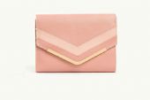 Women Clutch Bag - Baby Pink