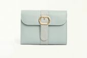 Women Clutch Bag - Blue Grey