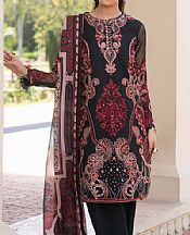 Maryum N Maria Black Lawn Suit- Pakistani Designer Lawn Suits