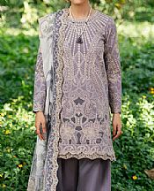 Maryum N Maria Steel Grey Lawn Suit- Pakistani Designer Lawn Suits