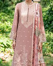 Maryum N Maria Dusty Pink Lawn Suit- Pakistani Lawn Dress