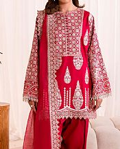 Maryum N Maria Scarlet Lawn Suit- Pakistani Designer Lawn Suits