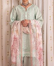 Light Turquoise Lawn Suit