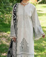 Maryum N Maria Ivory Lawn Suit- Pakistani Designer Lawn Suits