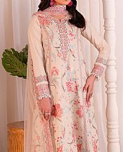 Maryum N Maria Ivory Lawn Suit- Pakistani Designer Lawn Suits