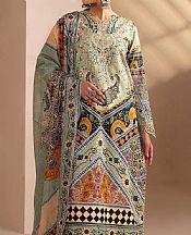Maryum N Maria Pistachio Green Lawn Suit- Pakistani Lawn Dress