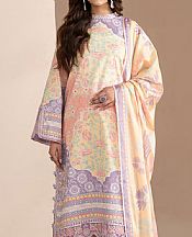 Ivory/Lilac Lawn Suit