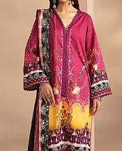 Hot Pink Lawn Suit