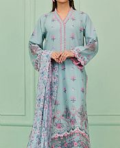 Orient Cloudy Blue Lawn Suit- Pakistani Lawn Dress