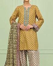 Orient Sand Gold/Off White Lawn Suit- Pakistani Designer Lawn Suits