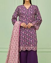 Orient Purple Lawn Suit- Pakistani Lawn Dress