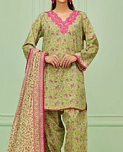 Orient Light Green Lawn Suit- Pakistani Lawn Dress