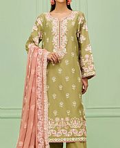 Orient Olive Lawn Suit- Pakistani Lawn Dress