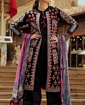 Rungrez Black Lawn Suit- Pakistani Designer Lawn Suits