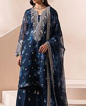Xenia Navy Blue Chiffon Suit- Pakistani Chiffon Dress