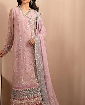 Xenia Pink Pearl Chiffon Suit- Pakistani Designer Chiffon Suit