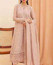 Xenia Oyster Pink Chiffon Suit- Pakistani Designer Chiffon Suit