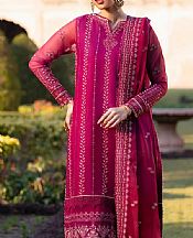 Xenia Hot Pink Chiffon Suit- Pakistani Chiffon Dress