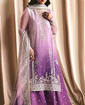 Purple Chiffon Suit