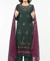 Dark Green Net Suit