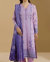 Zellbury Lilac Viscose Suit (2 pcs)- Pakistani Winter Dress