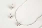 Women Necklace Set - Silver