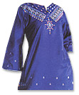 Blue Georgette Trouser Suit- Pakistani Casual Dress