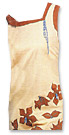 Beige Georgette Trouser Suit- Pakistani Casual Clothes