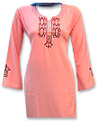 Pink/Blue Jean Trouser Suit- Pakistani Casual Clothes