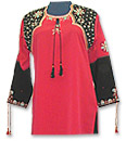 Red/Black Georgette Suit- Pakistani Casual Clothes