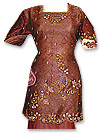 Maroon Organza Lehnga - Pakistani Wedding Dress