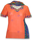 Orange Cotton Suit- Pakistani Casual Clothes