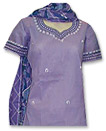 Purple Cotton Suit- Pakistani Casual Dress