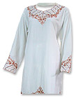 Off-white Georgette Suit- Pakistani Casual Clothes