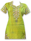 Pistachio Green Silk Suit 