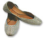 Ladies khussa- Silver- Khussa Shoes for Women