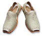 Gents Chappal- Light golden - Pakistani Khussa for Men