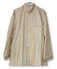 Silk Sherwani Kurta with shalwar