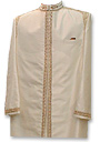 Silk Sherwani 05- Pakistani Sherwani Suit