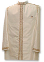 Silk Sherwani 05- Indian Wedding Sherwani Suit